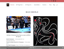 Tablet Screenshot of maxeberle.com